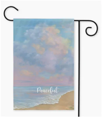 Silence Of The Clouds Garden Flag