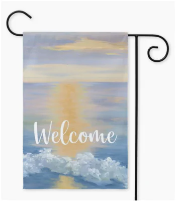 Morning Sun Garden Flag