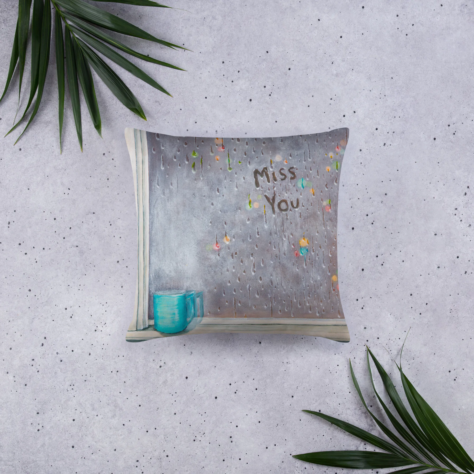 Miss You Snuggle Pillow