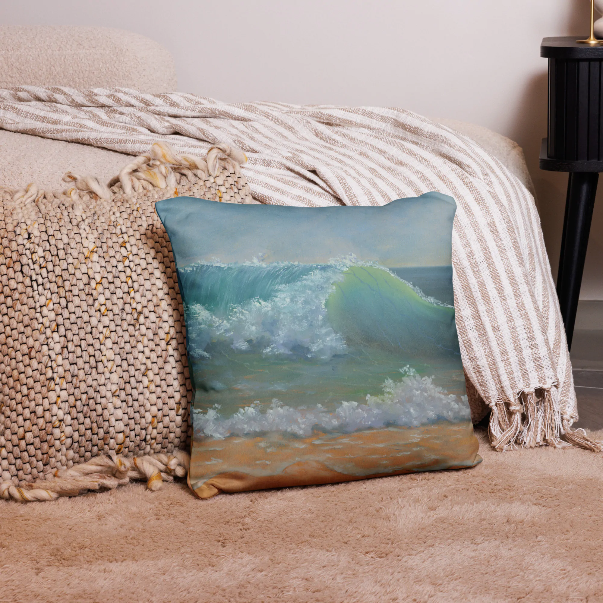 Big Wave Snuggle Pillow