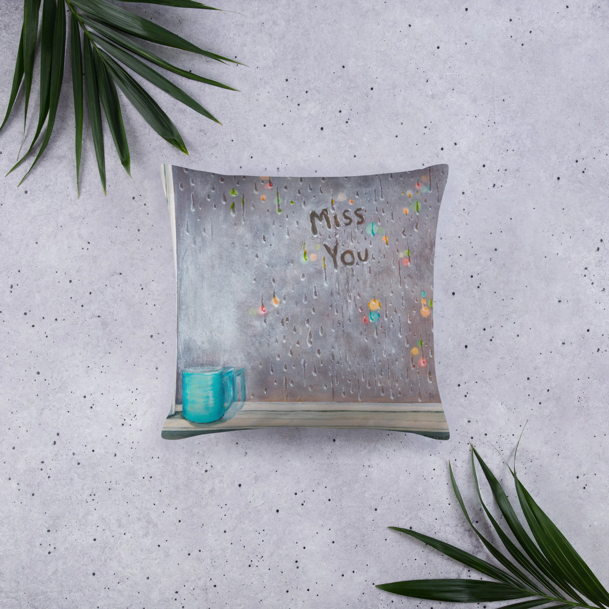 Miss You Snuggle Pillow