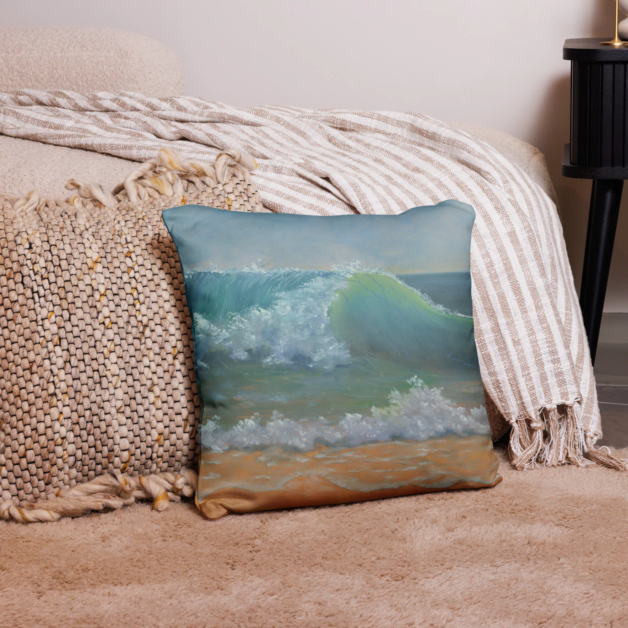 Big Wave Snuggle Pillow