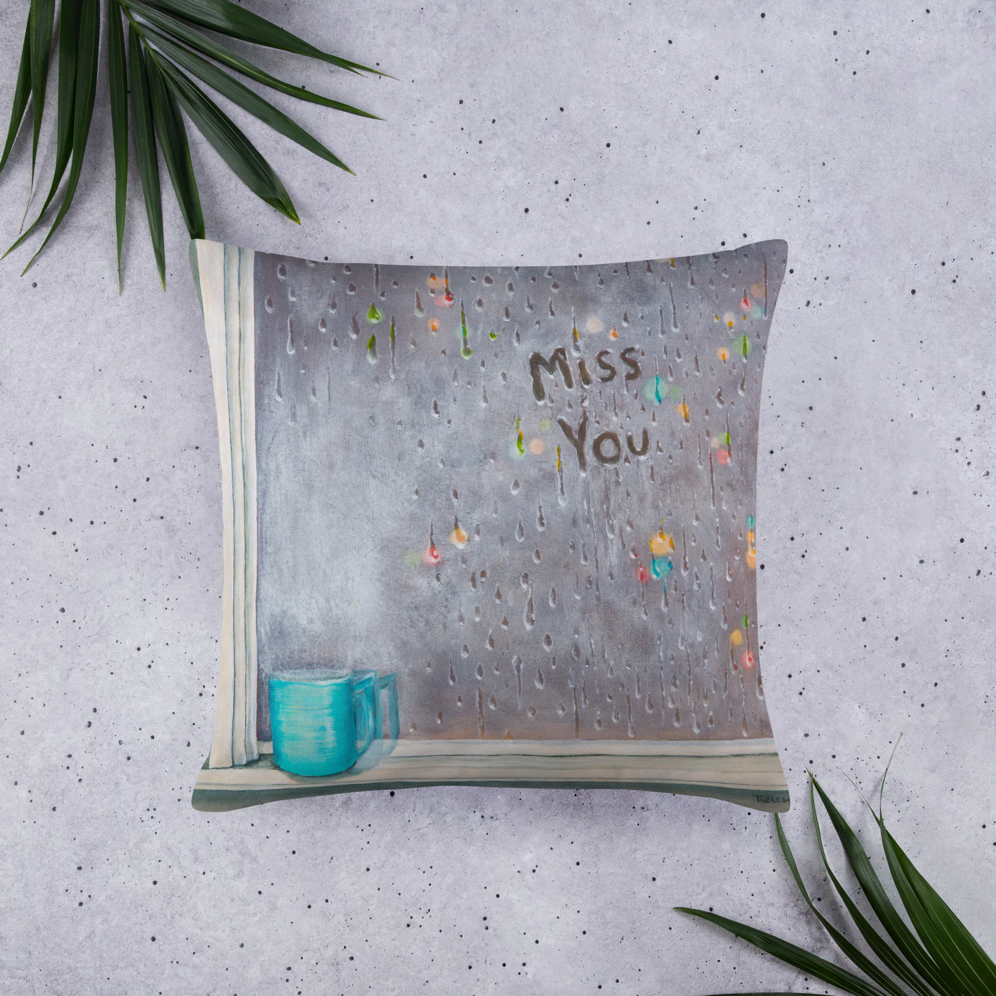 Miss You Snuggle Pillow