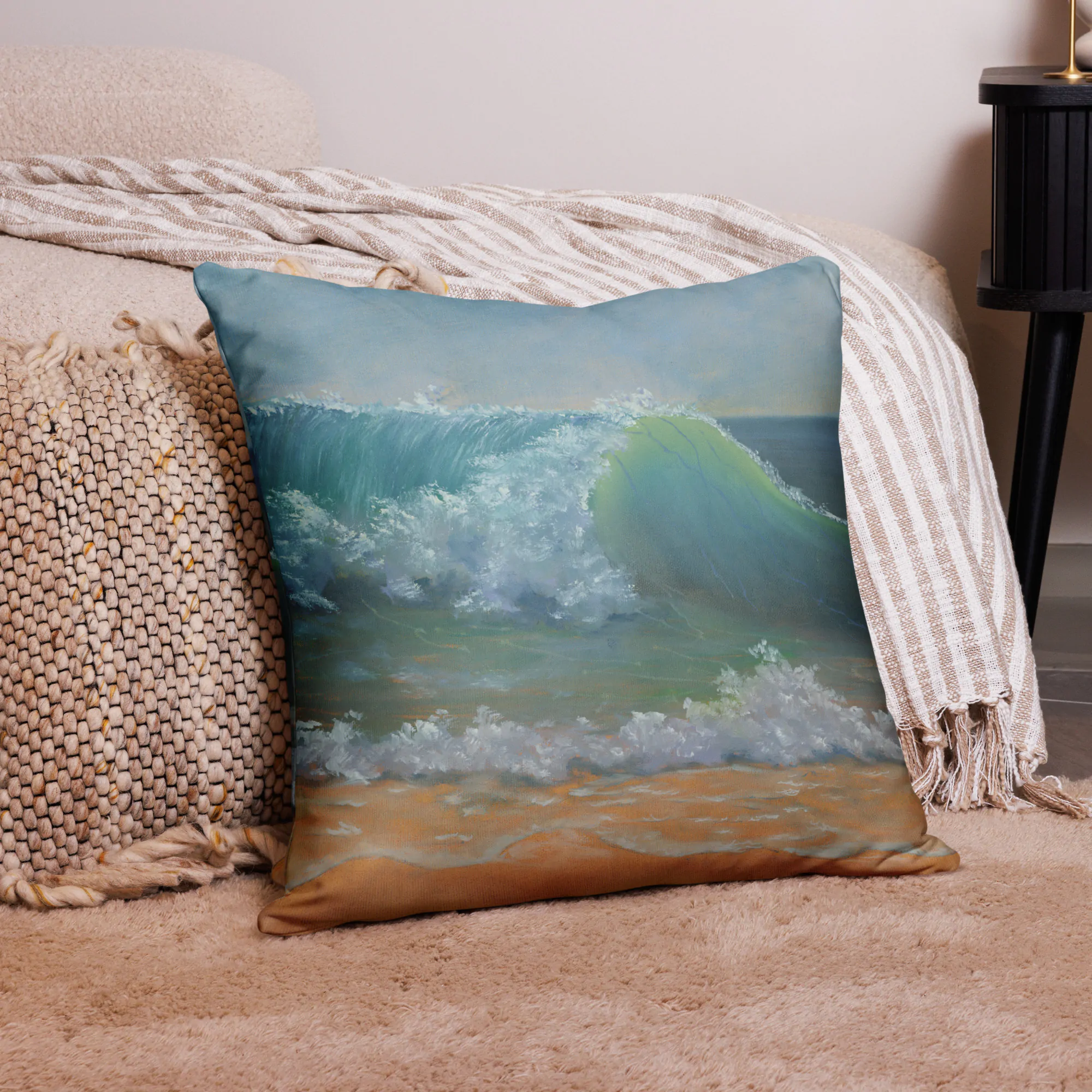 Big Wave Snuggle Pillow