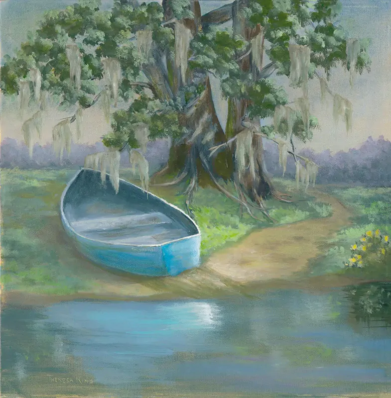 Lazy Lagoon Fine Art Print